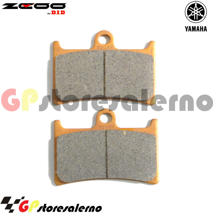 Immagine di S001 COPPIA PASTIGLIE FRENO RACING ANTERIORI ZCOO BY DID YAMAHA 890 MT09 MT 09 DAL 2021 AL 2024