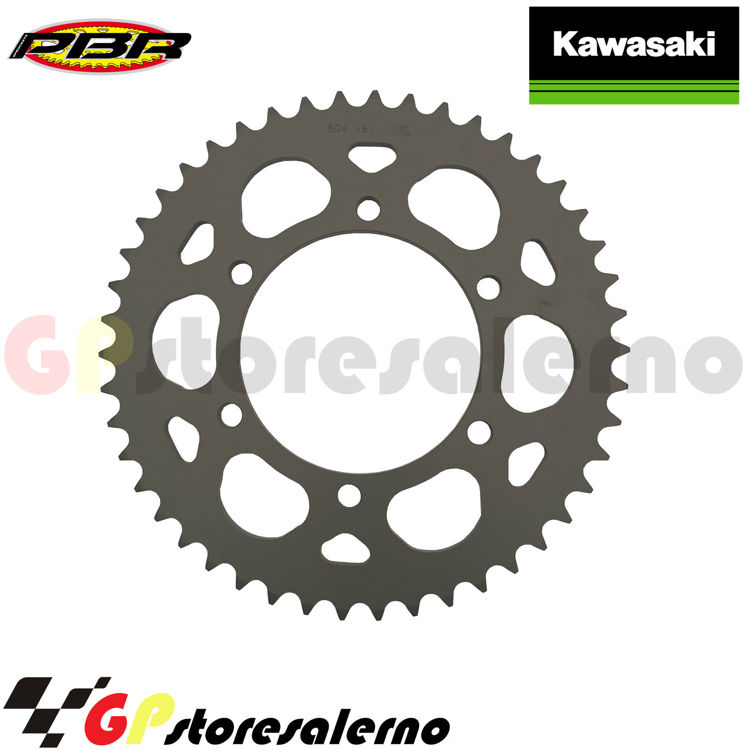 Immagine di 50447LD CORONA PBR ERGAL DURO Z47 PASSO 520 KAWASAKI 250 EX R NINJA DAL 1986 AL 1996