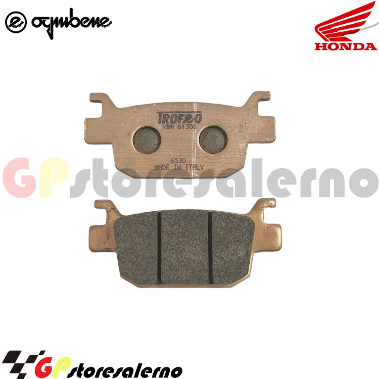 Immagine di 43033401 PASTIGLIE POSTERIORI SINTERIZZATE OGNIBENE HONDA 125 FES S WING DAL 2007 AL 2012