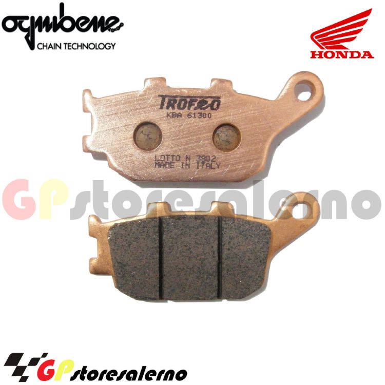 Immagine di 43024401 PASTIGLIE POSTERIORI SINTERIZZATE OGNIBENE HONDA 954 CBR RR FIREBLADE 900 DAL 2002 AL 2003