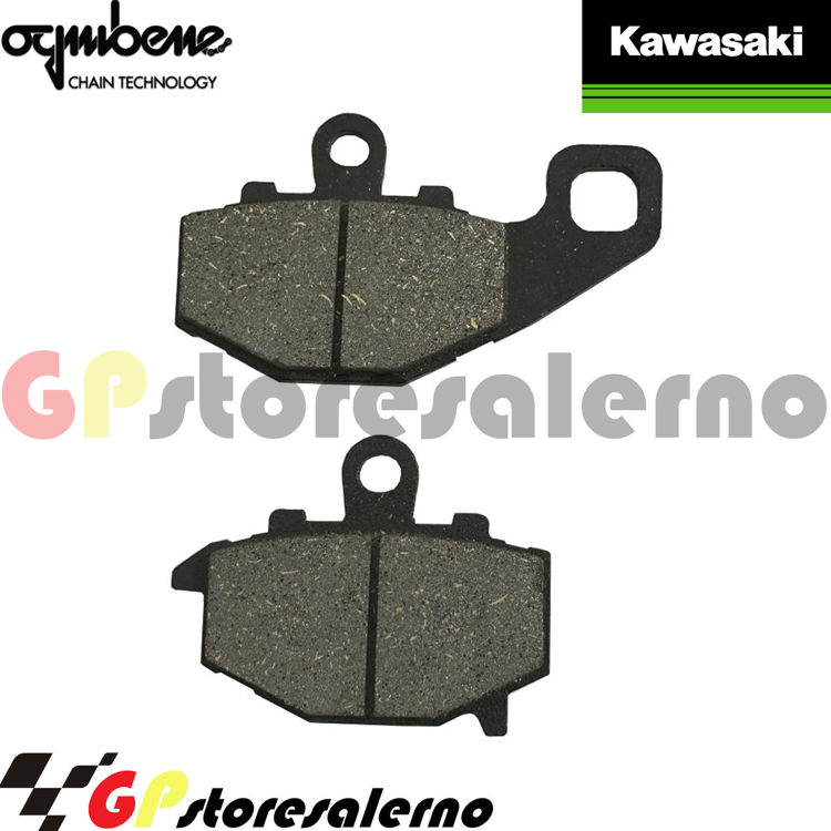 Immagine di 43026900 PASTIGLIE POSTERIORI ORGANICHE OGNIBENE KAWASAKI 600 ZX-6R NINJA DAL 2003 AL 2005