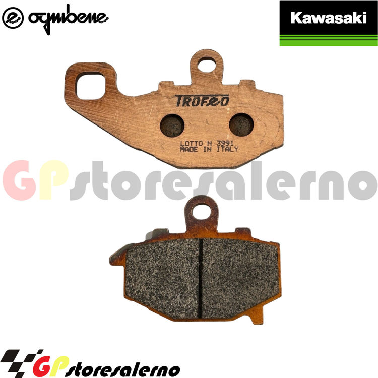 Immagine di 43026901 PASTIGLIE POSTERIORI SINTERIZZATE OGNIBENE KAWASAKI 600 ZX-6R DAL 1995 AL 2001