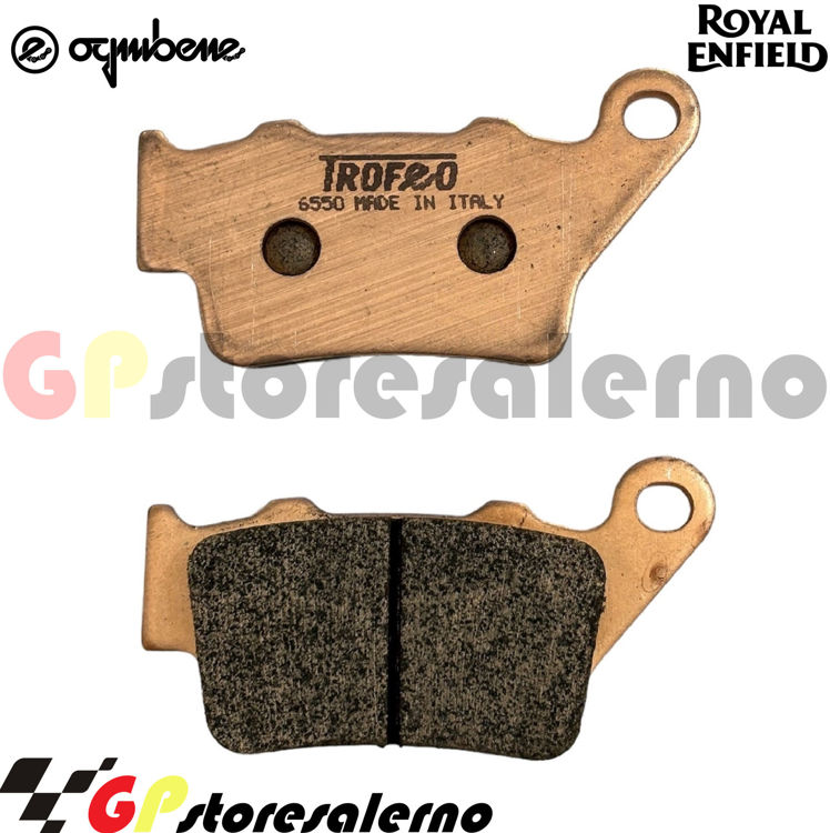 Immagine di 43027501 PASTIGLIE POSTERIORI SINTERIZZATE OGNIBENE ROYAL ENFIELD THUNDERBIRD 350 DAL 2012 AL 2024