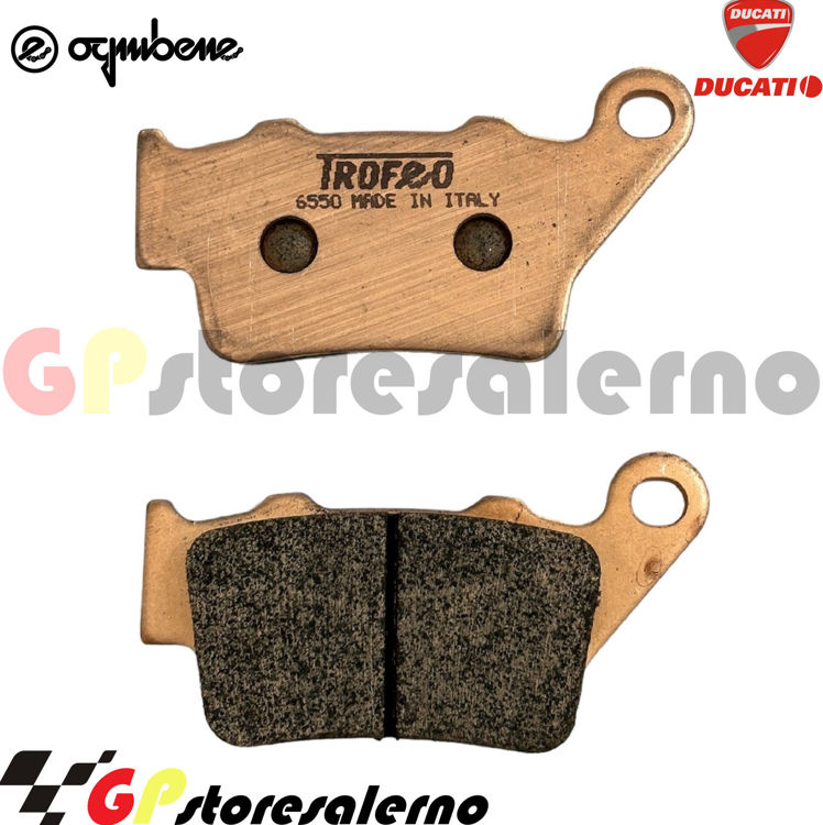 Immagine di 43027501 PASTIGLIE POSTERIORI SINTERIZZATE OGNIBENE DUCATI HYPERMOTARD MONO 698 2024