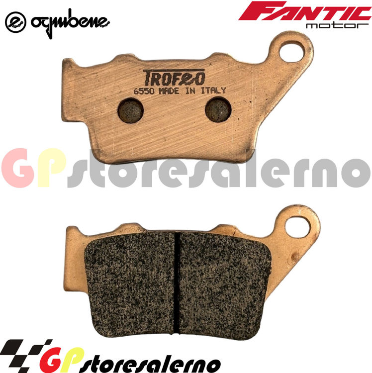 Immagine di 43027501 PASTIGLIE POSTERIORI SINTERIZZATE OGNIBENE FANTIC MOTOR CABALLERO DELUXE 125 DAL 2021 AL 2024