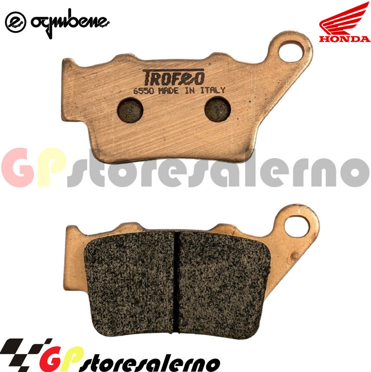 Immagine di 43027501 PASTIGLIE POSTERIORI SINTERIZZATE OGNIBENE HONDA CB 500 / S DAL 1997 AL 2004