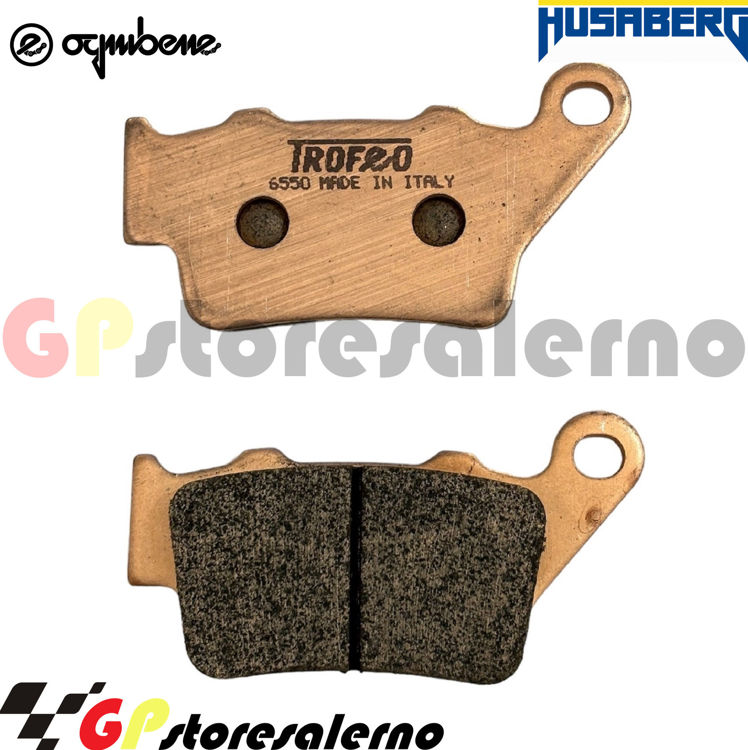 Immagine di 43027501 PASTIGLIE POSTERIORI SINTERIZZATE OGNIBENE HUSABERG FC 350 DAL 1995 AL 1996