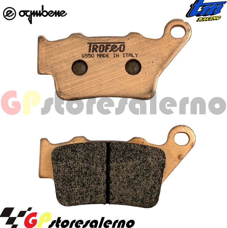 Immagine di 43027501 PASTIGLIE POSTERIORI SINTERIZZATE OGNIBENE TM 125 MX CROSS 2T DAL 1996 AL 2000