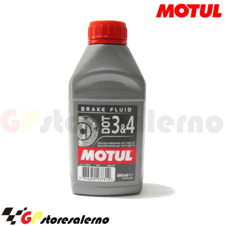 Immagine di OLIO LIQUIDO FRENI MOTUL BRAKE FLUID DOT 3 & 4