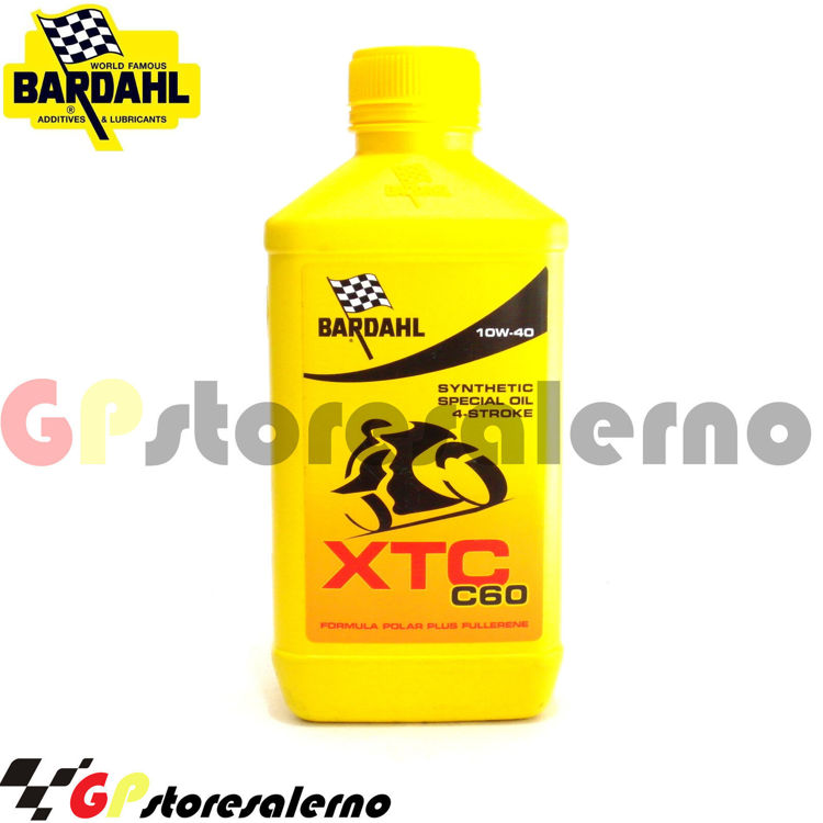 Immagine di XTC C60 10W40  OLIO BARDAHL MOTORE MOTO SCOOTER 100% SINTETICO 1 LITRO