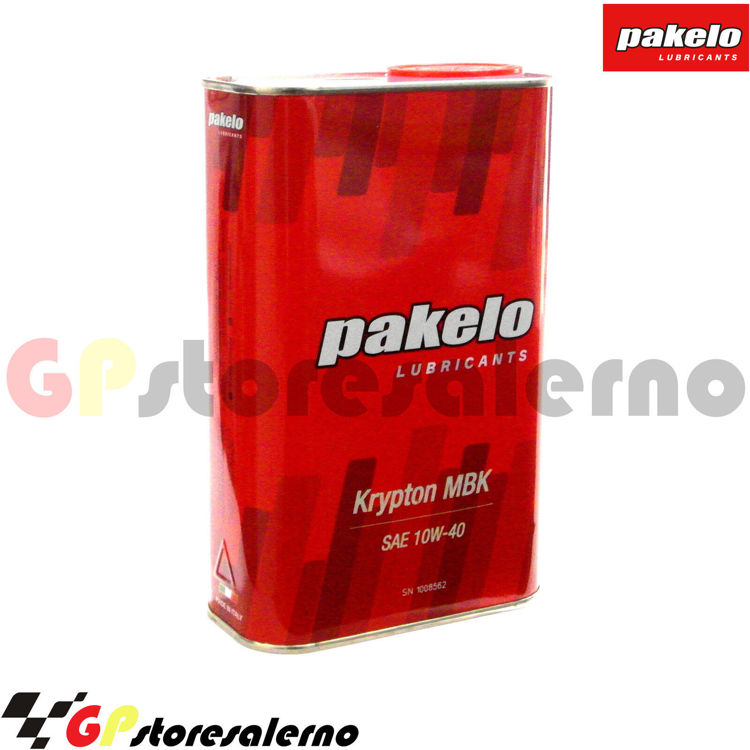 Immagine di KRYPTON MBK 10W40  OLIO PAKELO MOTORE MOTO SCOOTER 100% SINTETICO 1 LITRO