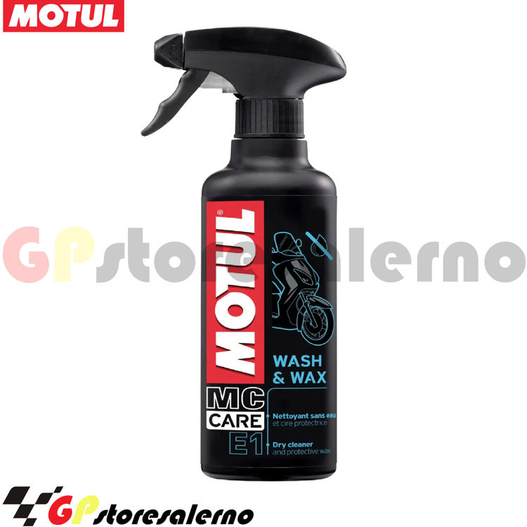 Immagine di MOTUL MC CARE E1 WASH & WAX PULITORE A SECCO 400ml