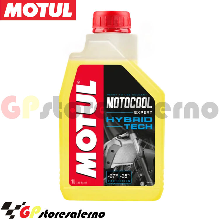 Immagine di 1 LITRO LIQUIDO REFRIGERANTE RADIATORE MOTO E SCOOTER/AUTO MOTUL MOTOCOOL EXPERT