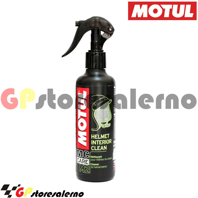 Immagine di MOTUL MC CARE M2 HELMET INTERIOR CLEAN PULITORE E DISINFETTANTE INTERNO CASCO 250ml