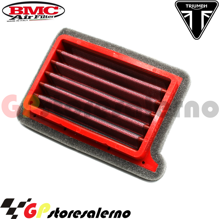 Immagine di FAF01124 FILTRO ARIA SPORTIVO RACING BMC PER TRIUMPH 660 TRIDENT DAL 2021 AL 2024