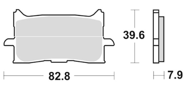 Immagine di 07HO62LA COPPIA PASTIGLIE FRENO ANTERIORI SINTERIZZATE BREMBO PER HONDA 125 CB R NEO SPORTS CAFè ABS DAL 2018 AL 2024