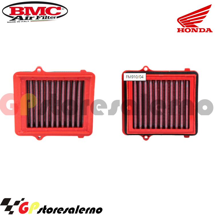 Immagine di FAF91004 FILTRO ARIA SPORTIVO RACING LAVABILE BMC PER HONDA 1000 CRF AFRICA TWIN DAL 2016 AL 2019