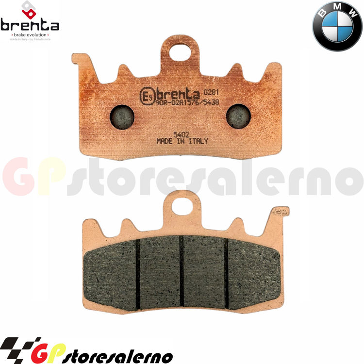 Immagine di 7145 PRO COPPIA PASTIGLIE BRENTA RACING SINTERIZZATE PRO BMW 800 F R DAL 2015 AL 2019