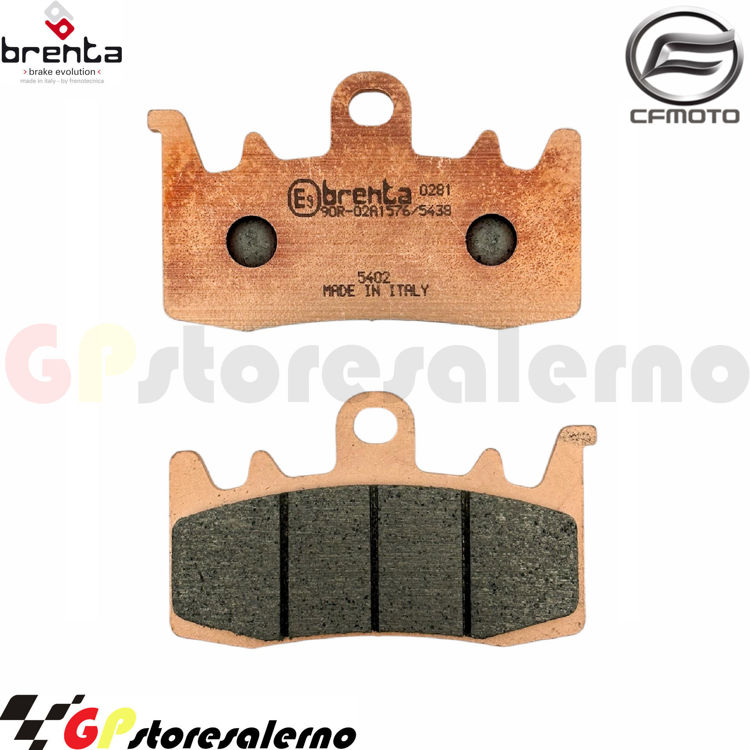 Immagine di 7145 PRO COPPIA PASTIGLIE BRENTA RACING SINTERIZZATE PRO CF MOTO 450 SR S 2024