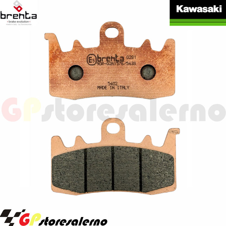 Immagine di 7145 PRO COPPIA PASTIGLIE BRENTA RACING SINTERIZZATE PRO KAWASAKI 900 Z RS SE DAL 2022 AL 2024