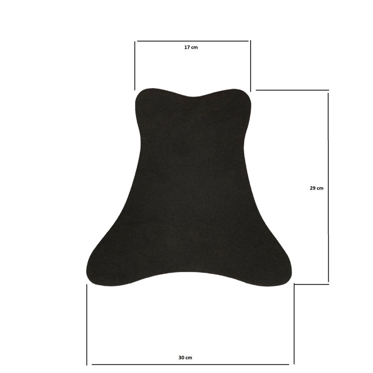 Immagine di 00-0391 SELLA IN NEOPRENE NERA UNIVERSALE FORBIKES