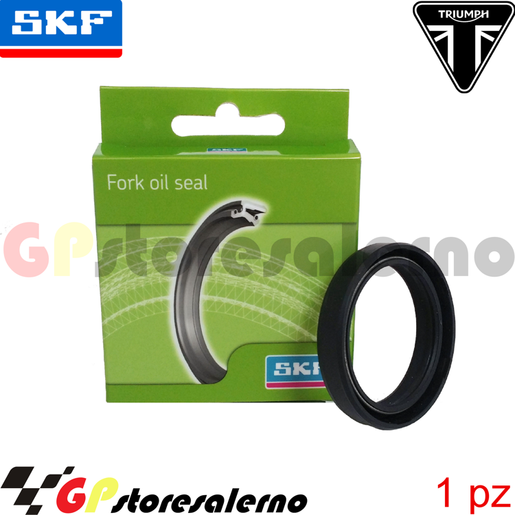 Immagine di OSB-41K PARAOLIO FORCELLA RACING ALTA SCORREVOLEZZA SKF X UNO STELO 41X53X7,5 / 9,5 PER TRIUMPH 675 DAYTONA DAL 2006 AL 2016