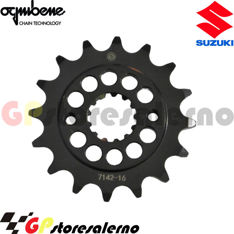 Immagine di 367142Z16 PIGNONE OGNIBENE RACING ALLEGGERITO IN ACCIAIO PASSSO 520 Z 16 PER SUZUKI 600 GSR DAL 2006 AL 2010