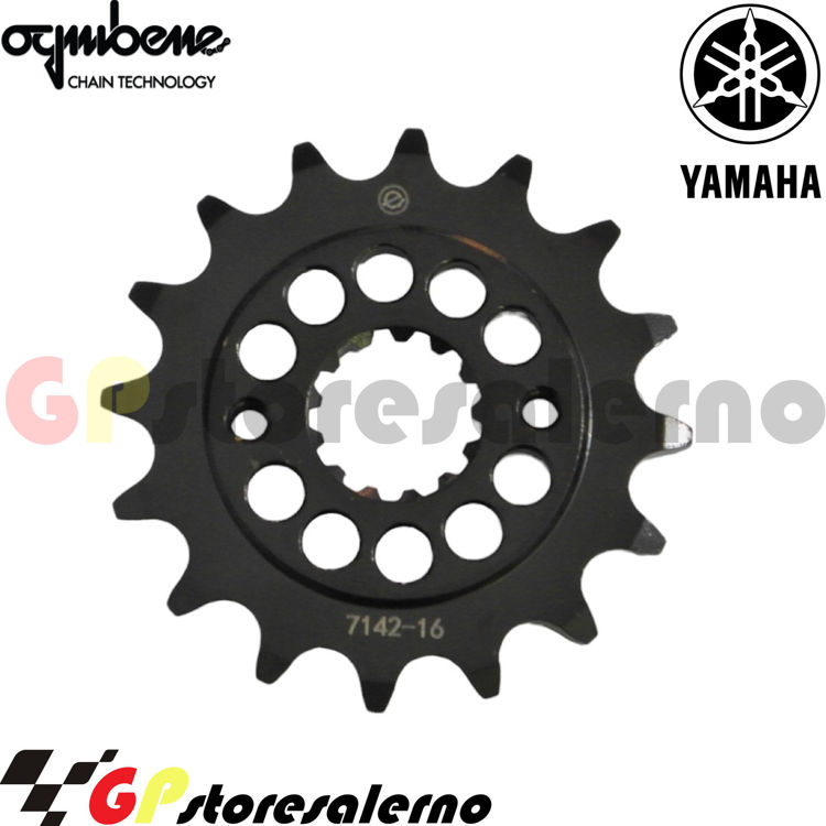 Immagine di 367142Z16 PIGNONE OGNIBENE RACING ALLEGGERITO IN ACCIAIO PASSSO 520 Z 16 PER YAMAHA 850 TDM DAL 1991 AL 1995