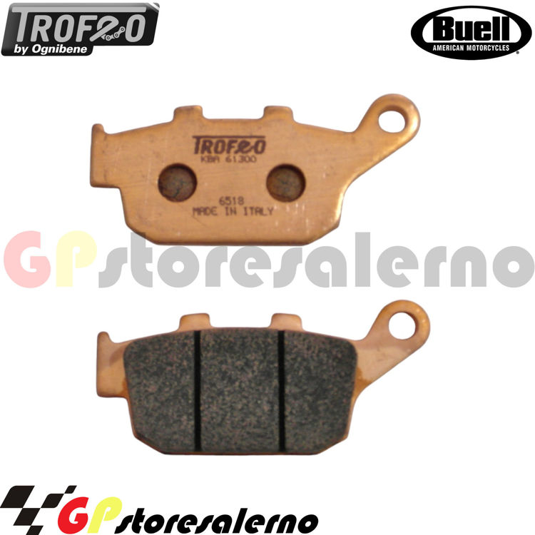 Immagine di 43020401 PASTIGLIE POSTERIORI SINTERIZZATE OGNIBENE BUELL 500 BLAST DAL 2001 AL 2009