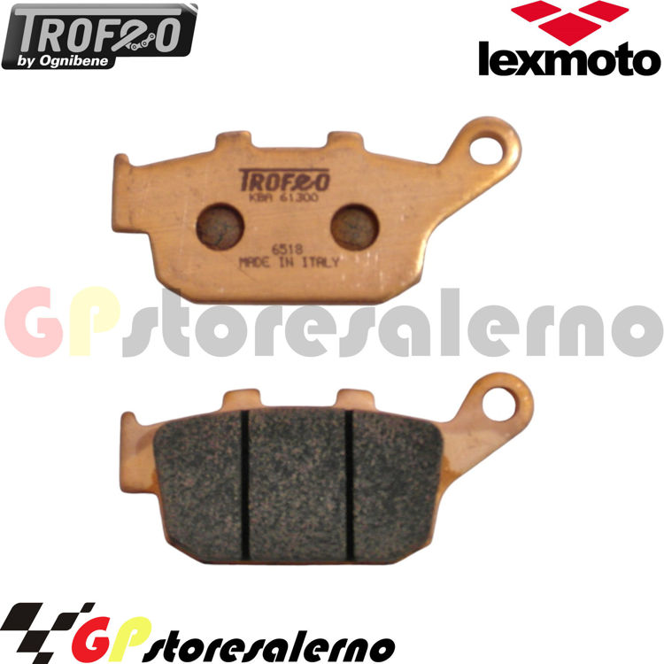 Immagine di 43020401 PASTIGLIE POSTERIORI SINTERIZZATE OGNIBENE LEXMOTO 125 LXR CBS DAL 2020 AL 2023