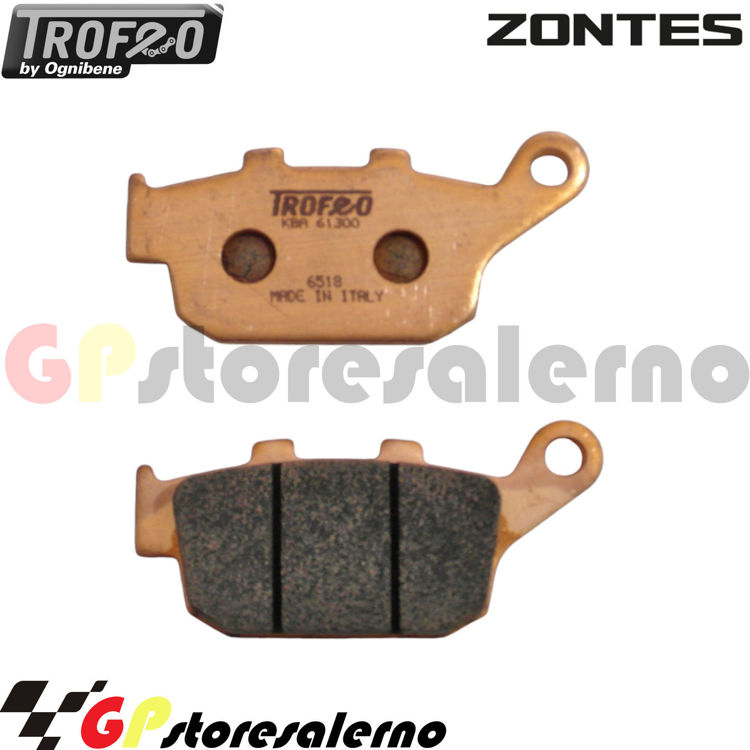 Immagine di 43020401 PASTIGLIE POSTERIORI SINTERIZZATE OGNIBENE ZONTES 310 V1-310 V1 310 DAL 2022 AL 2024