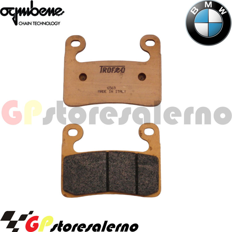 Immagine di 43008001 COPPIA PASTIGLIE FRENO ANTERIORI SINTERIZZATE OGNIBENE TROFEO BMW 1000 S R CON PINZA BMW DAL 2019 AL 2020