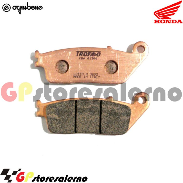 Immagine di 43020201 COPPIA PASTIGLIE FRENO ANTERIORI SINTERIZZATE OGNIBENE TROFEO HONDA 350 ADV DAL 2022 AL 2024