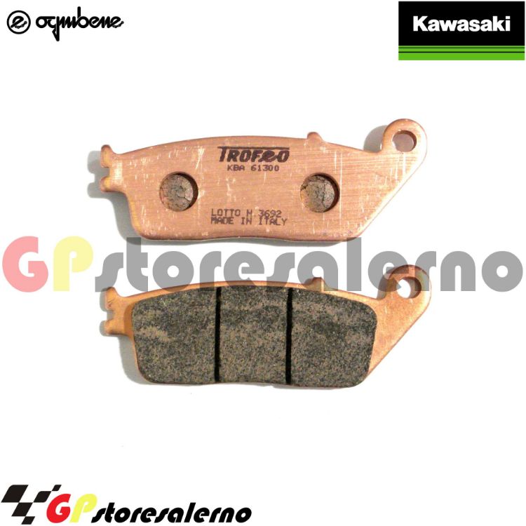 Immagine di 43020201 COPPIA PASTIGLIE FRENO ANTERIORI SINTERIZZATE OGNIBENE TROFEO KAWASAKI 125 J DAL 2015 AL 2021