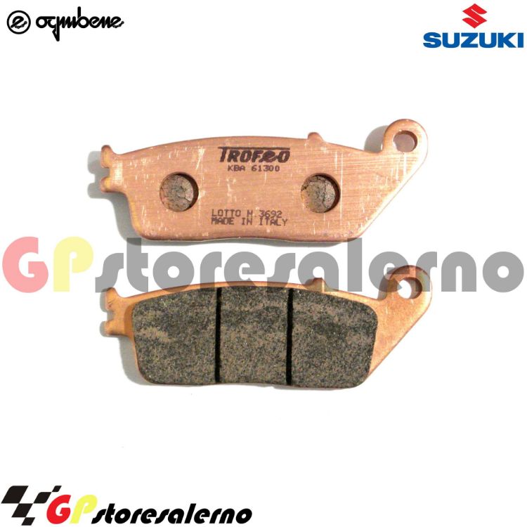 Immagine di 43020201 COPPIA PASTIGLIE FRENO ANTERIORI SINTERIZZATE OGNIBENE TROFEO SUZUKI 650 AN BURGMAN DAL 2011 AL 2018