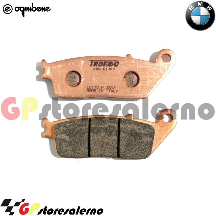 Immagine di 43020201 COPPIA PASTIGLIE FRENO ANTERIORI SINTERIZZATE OGNIBENE TROFEO BMW 650 C GT DAL 2012 AL 2020