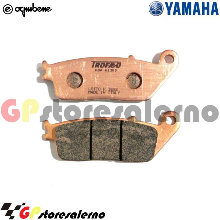 Immagine di 43020201 COPPIA PASTIGLIE FRENO ANTERIORI SINTERIZZATE OGNIBENE TROFEO YAMAHA 125 WR R DAL 2009 AL 2013