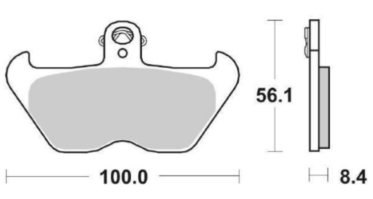 Immagine di 07BB2407 COPPIA PASTIGLIE FRENO ANTERIORI CARBON CERAMICHE BREMBO PER BMW 850 R C AVANTGARDE DAL 1999 AL 2001